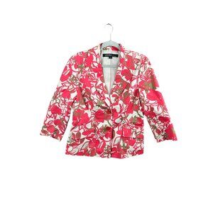 Kasper Sportswear Women's Casual Floral Blazer